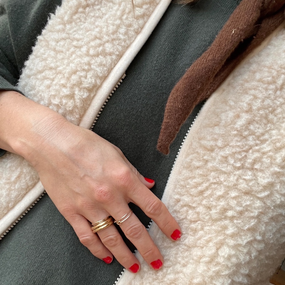 Wolf Circus gold ring